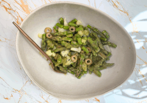 Spargel Salat Grün
