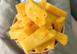 Mono Fruchtmahlzeit Tag 2: Ananas