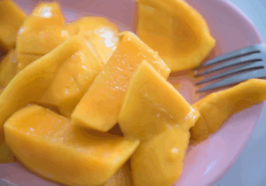 Mono Fruchtmahlzeit Tag 5: Mango